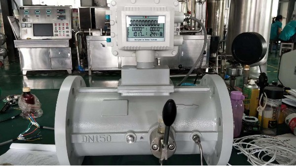 两台DN150气体涡轮流量计准备发货-艾丝特仪表